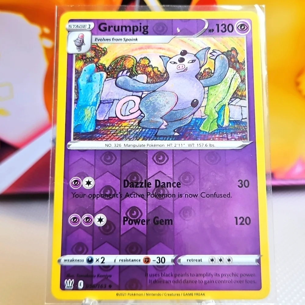 Grumpig 056/163 Pokémon TCG Reverse Holo Rare - Picture 1 of 1
